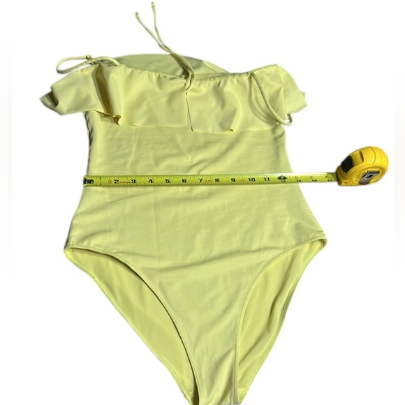 Wilfred  bathing suit ,one piece,size M, yellow 
Overlay frill, - Picture 10 of 14